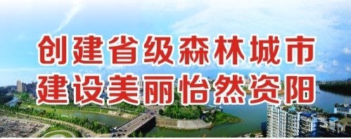 我想要几个大鸡巴一起操我的骚逼,用力操毛片视频创建省级森林城市 建设美丽怡然资阳